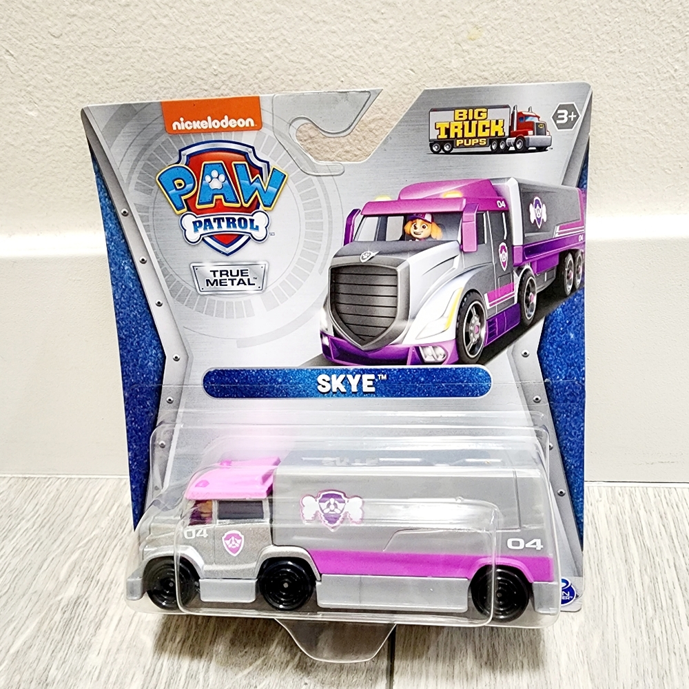 PAW Patrol Big Truck Pups Skye Rig True Metal Vehicle